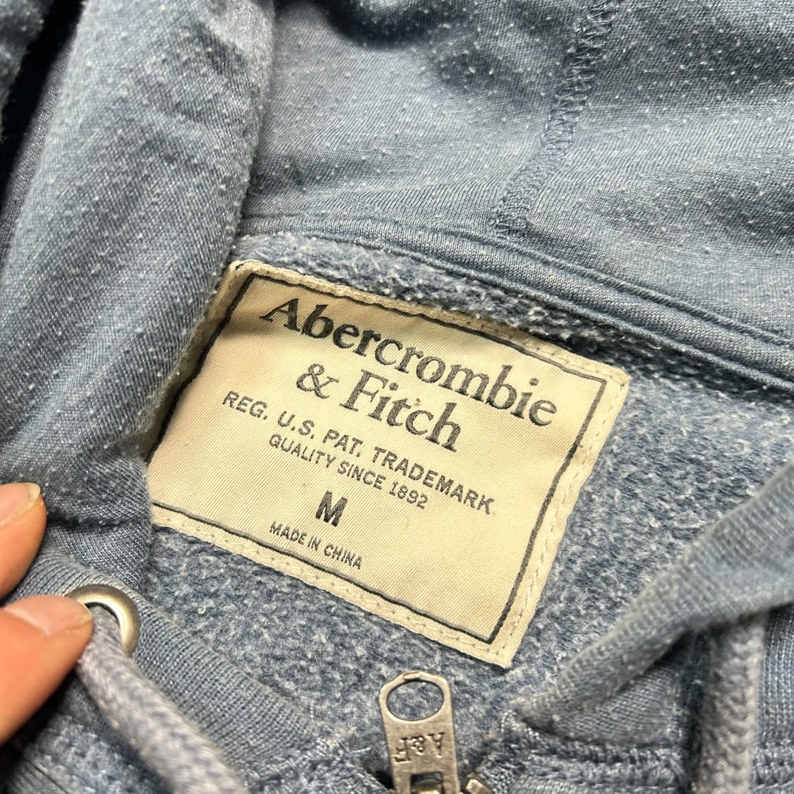 아베크롬비 스펠로고 Y2K 컬러 후드집업 상품이미지5