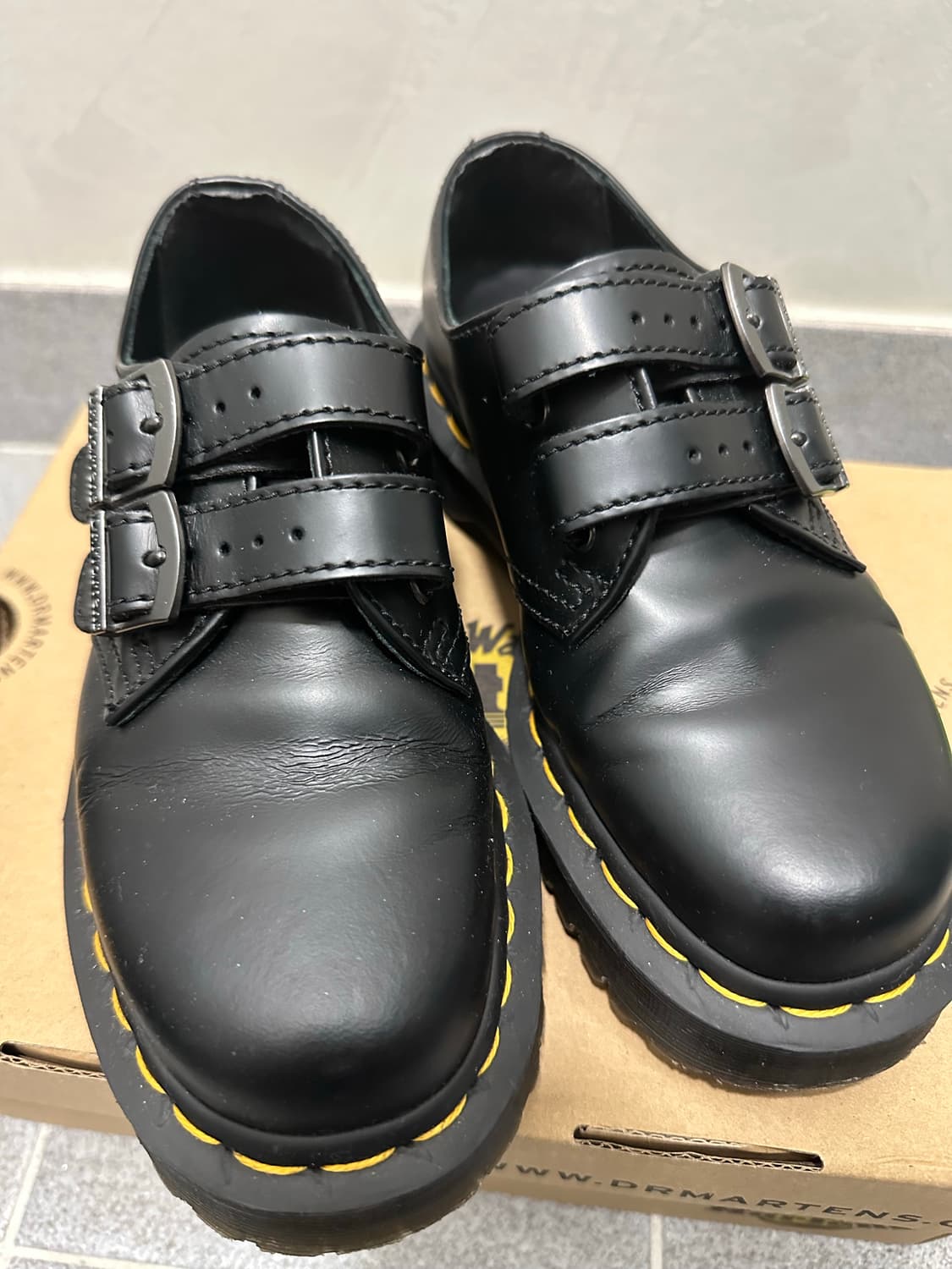 닥터마틴 버클 스트랩 플랫폼 슈즈 uk3 상품이미지2