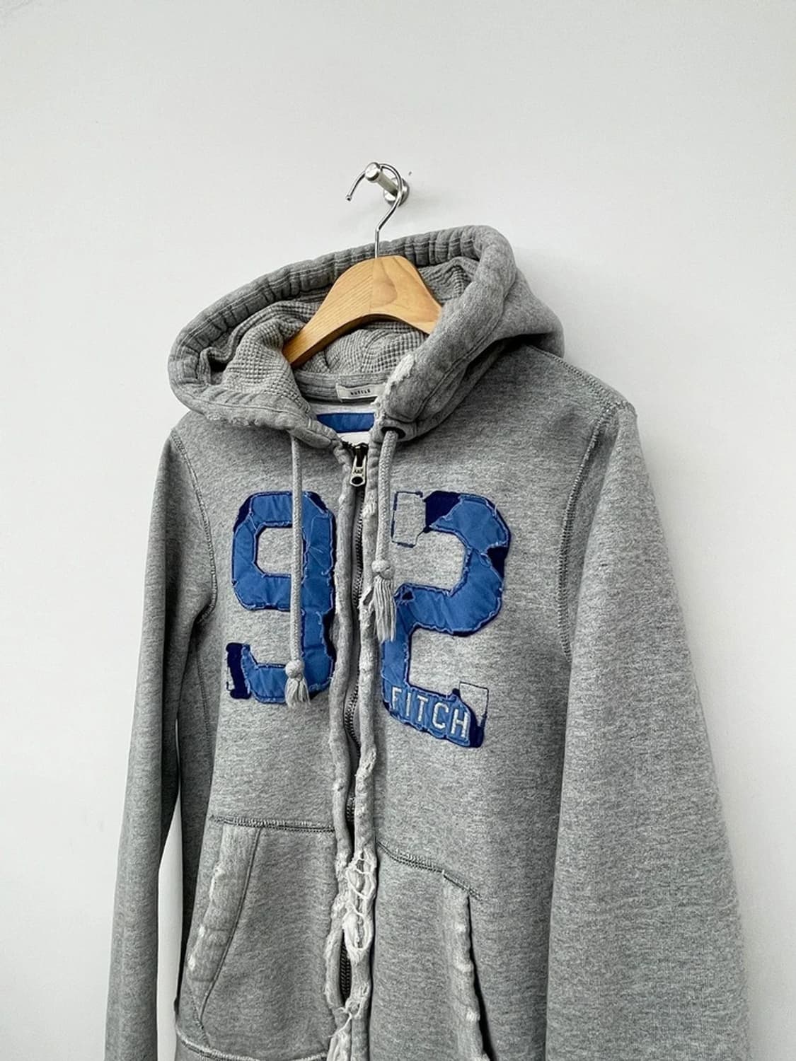 아베크롬비 00's Y2K 센터 로고 후드 집업 PN9758 상품이미지2