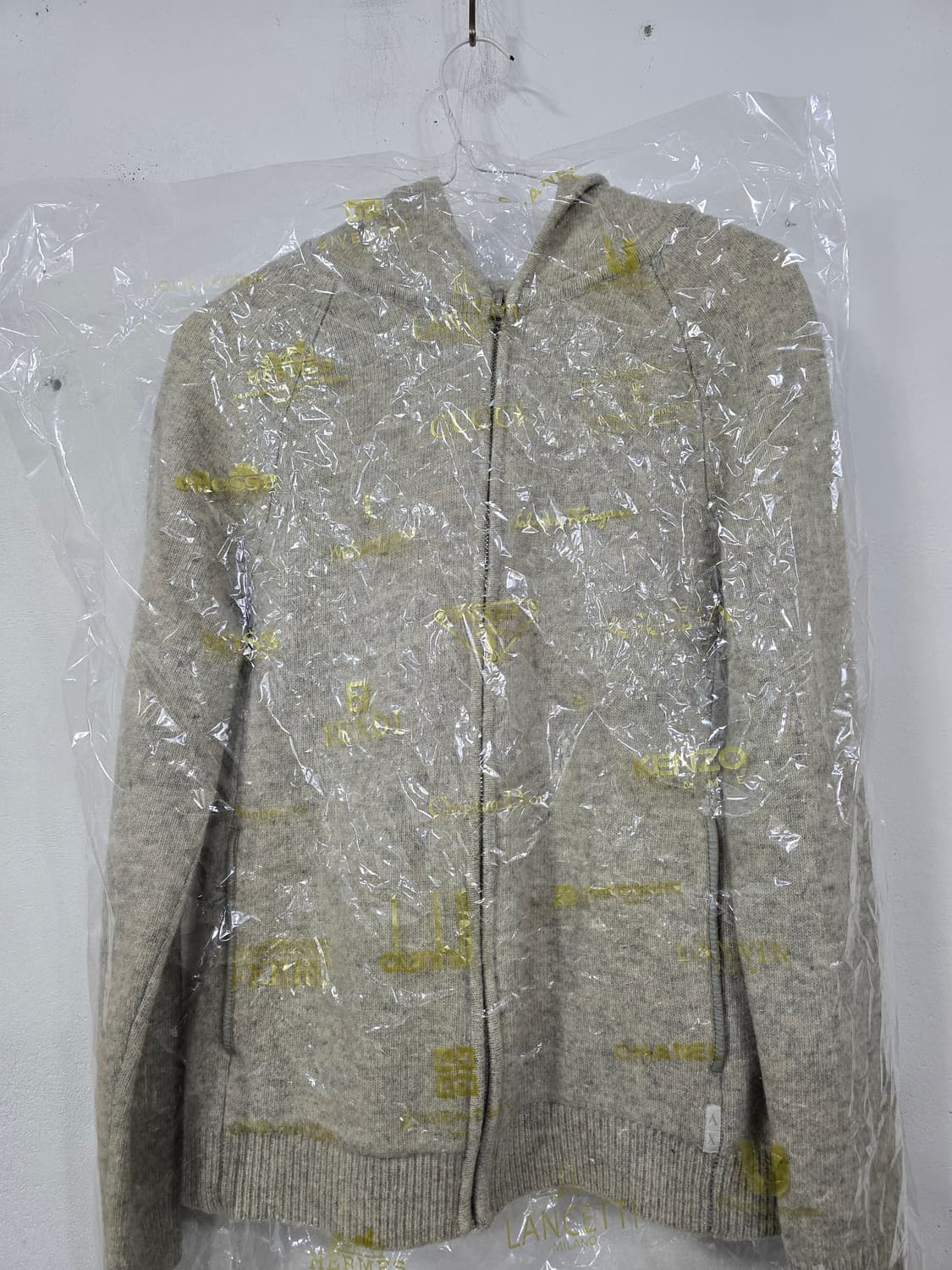 아르마니 익스체인지 니트 후드 집업 상품이미지6