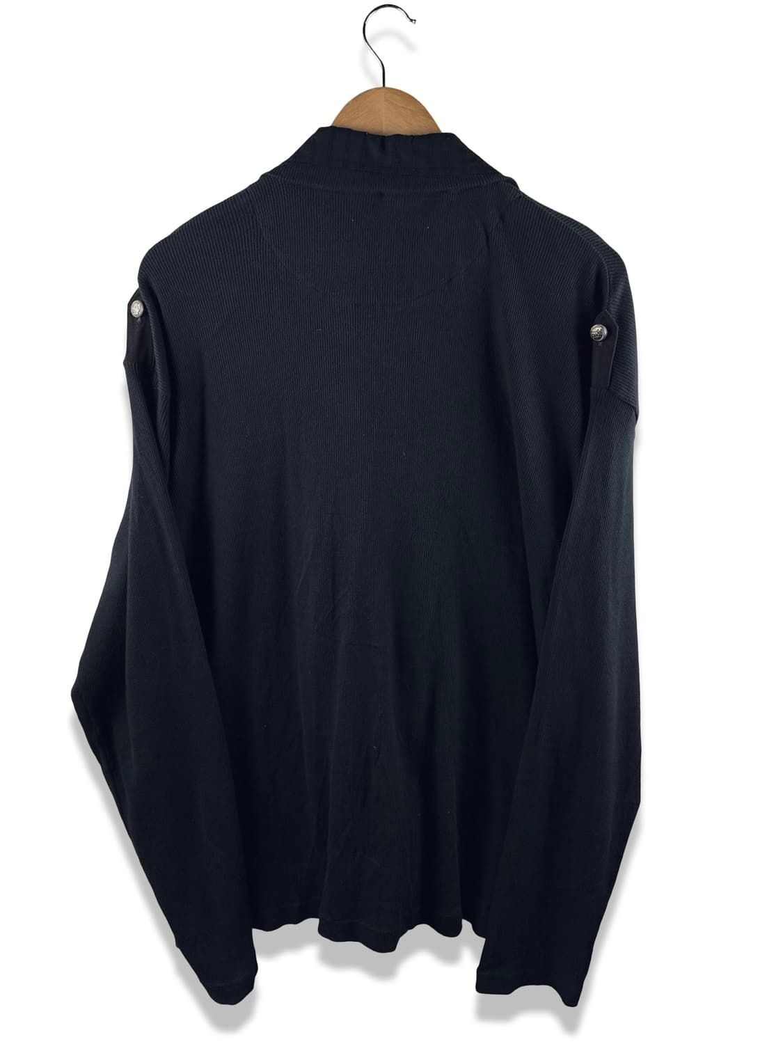 JPN 락펑크 셔츠레이어드 크로스 디테일 집업1833 상품이미지4