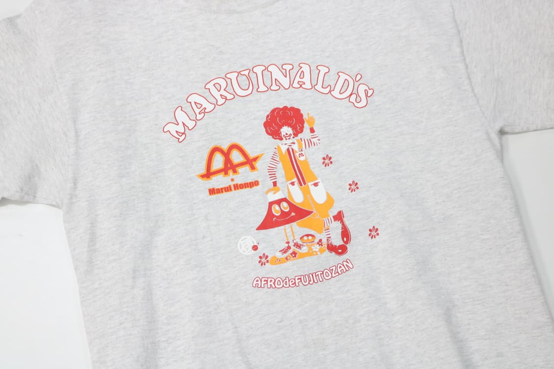 챔피온 빈티지 Maruinalds 패러디 그래픽 티셔츠 (L) 상품이미지3