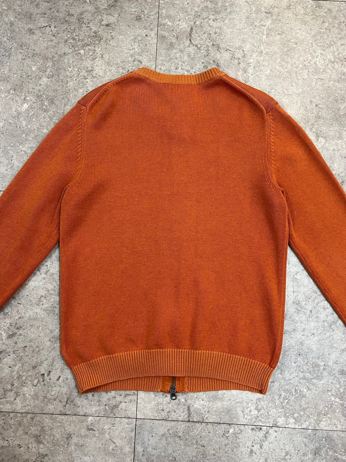 에디바우어 투웨이 니트 집업 오렌지 S #csz3262 상품이미지6