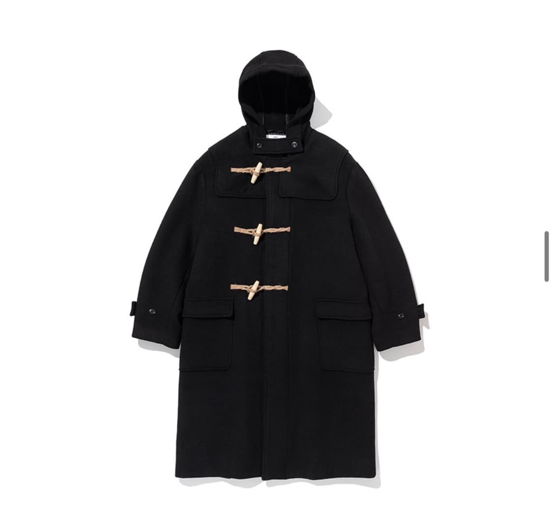 밀로 아카이브 오버핏 플레인 더플코트 m 상품이미지1