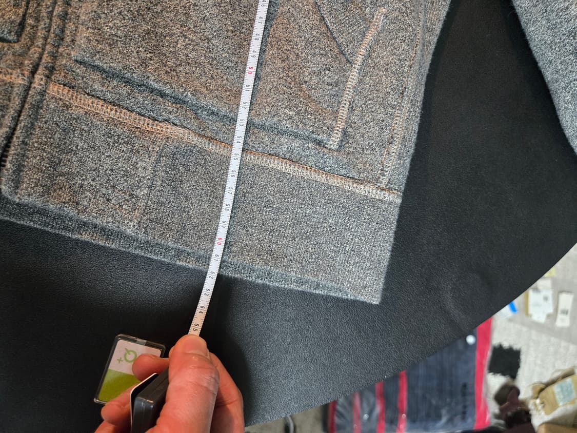 RRL 후드 집업 차콜 테리 자켓 상품이미지6