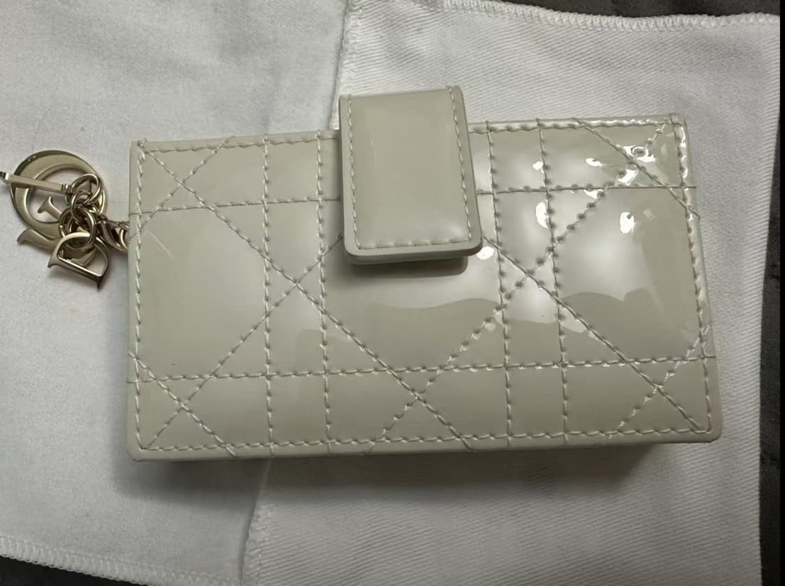 (새상품) 디올 오블리크 자카드 새들 카드지갑 상품이미지1