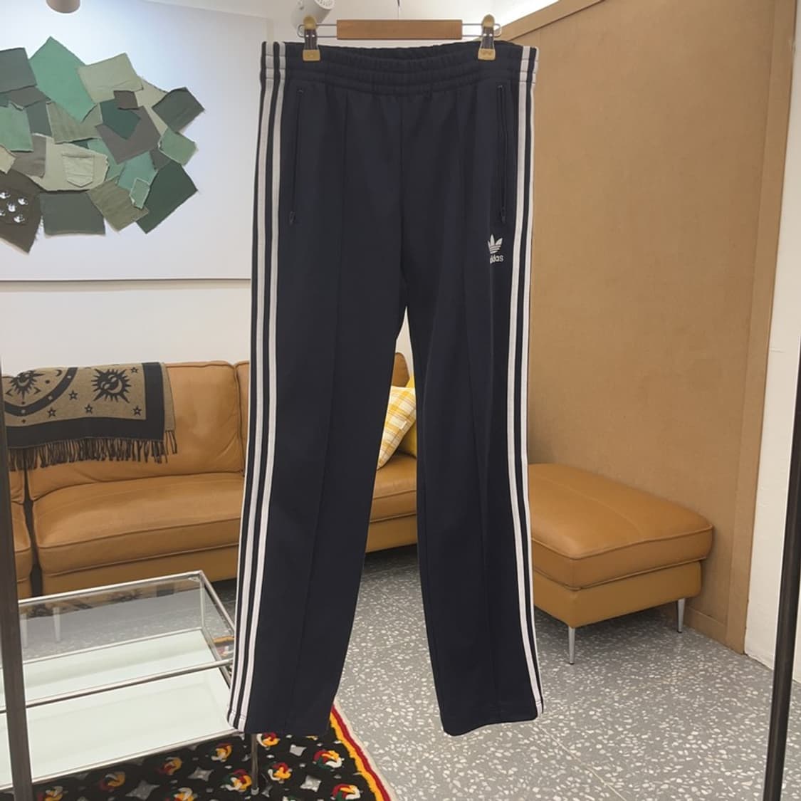 아디다스 베이직 유로파 삼선 트랙팬츠 30인치 C06832 상품이미지3