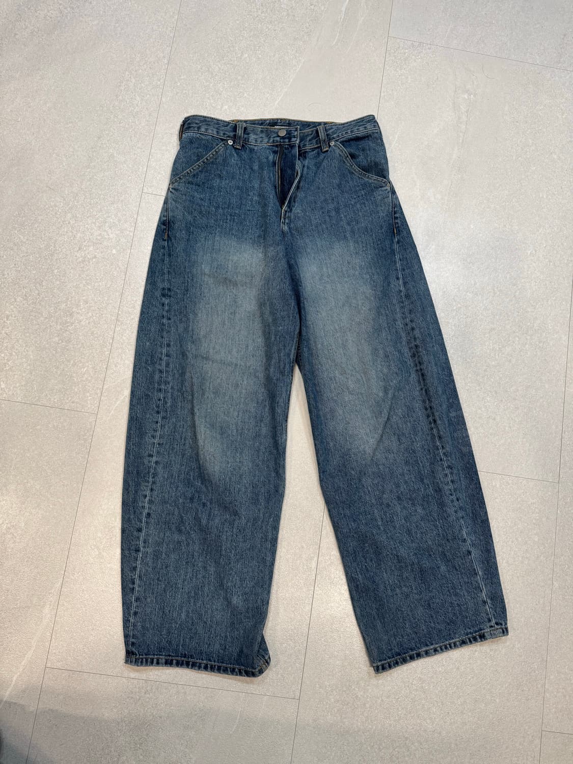 해칭룸 와커진 washed blue  2사이즈 상품이미지1
