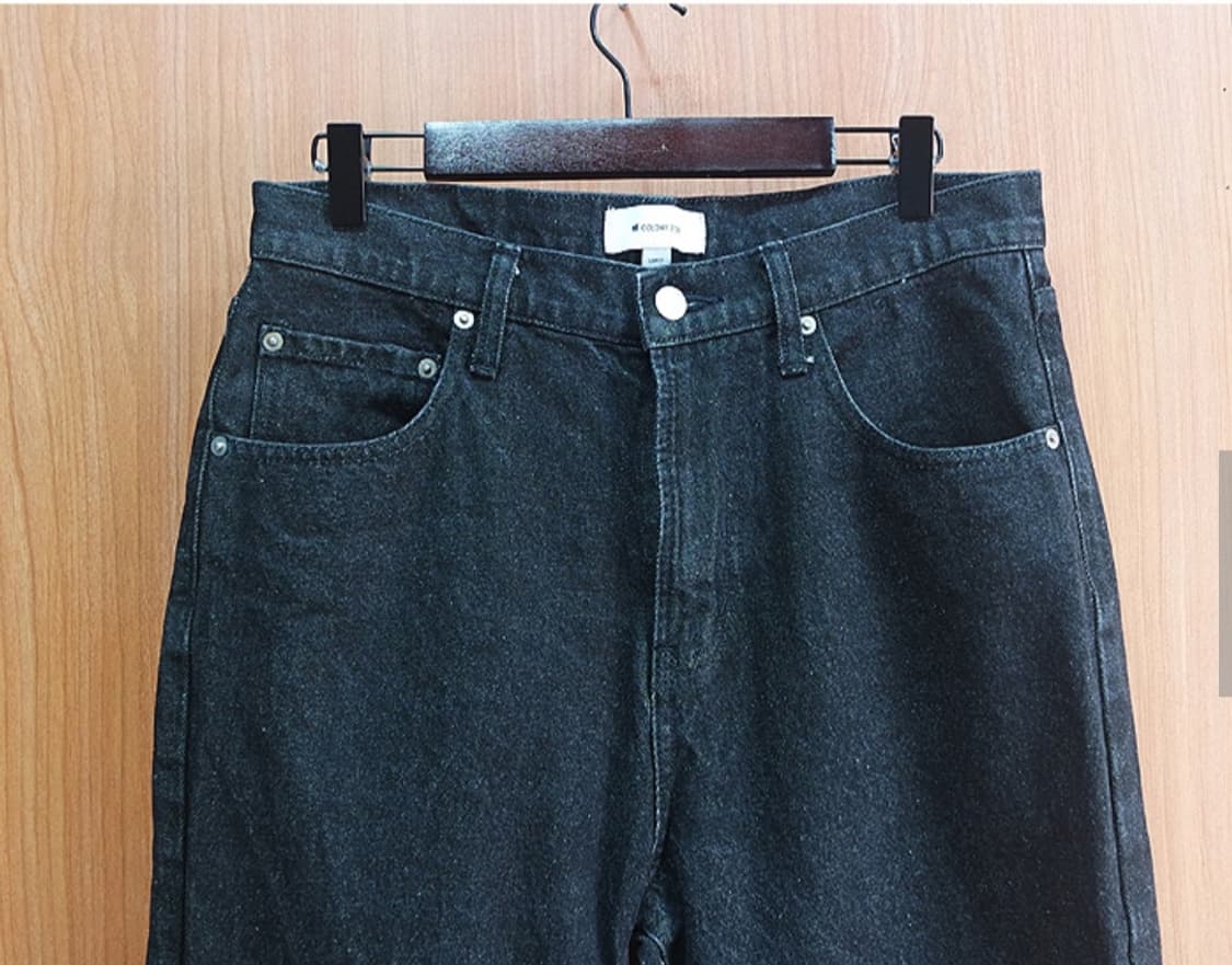 colony 2139 흑청 보이핏 데님 팬츠 상품이미지2