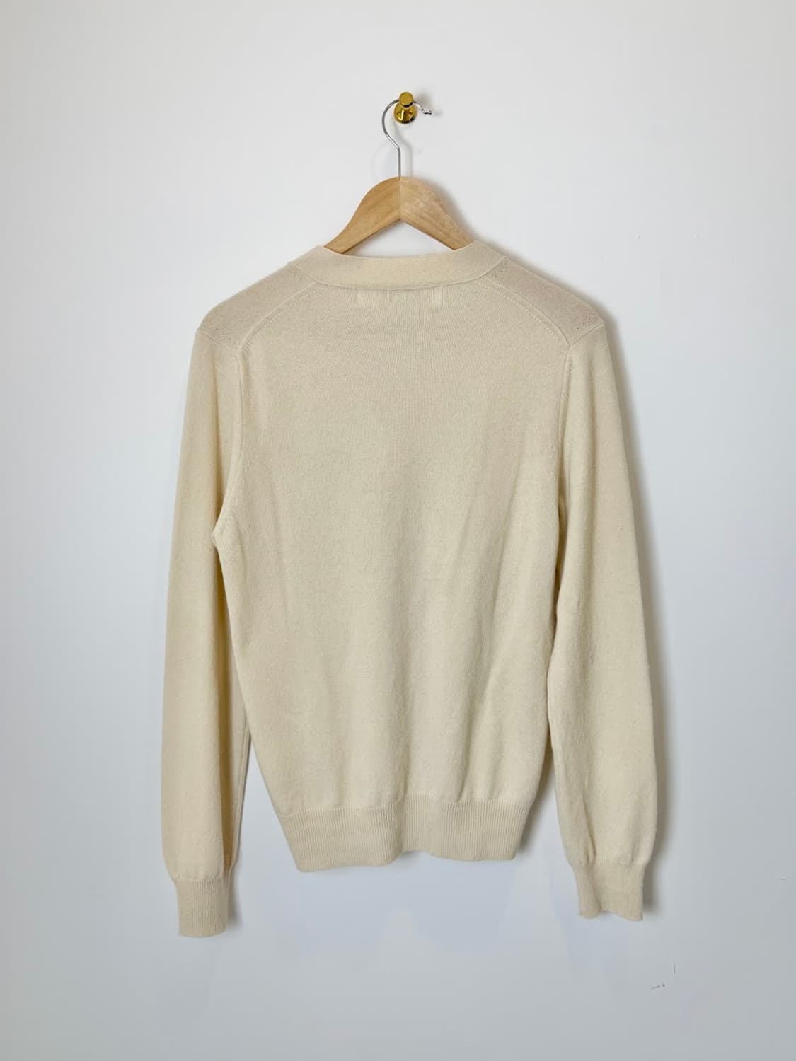 꼼데가르송 화이트와펜 가디건 아이보리 상품이미지4