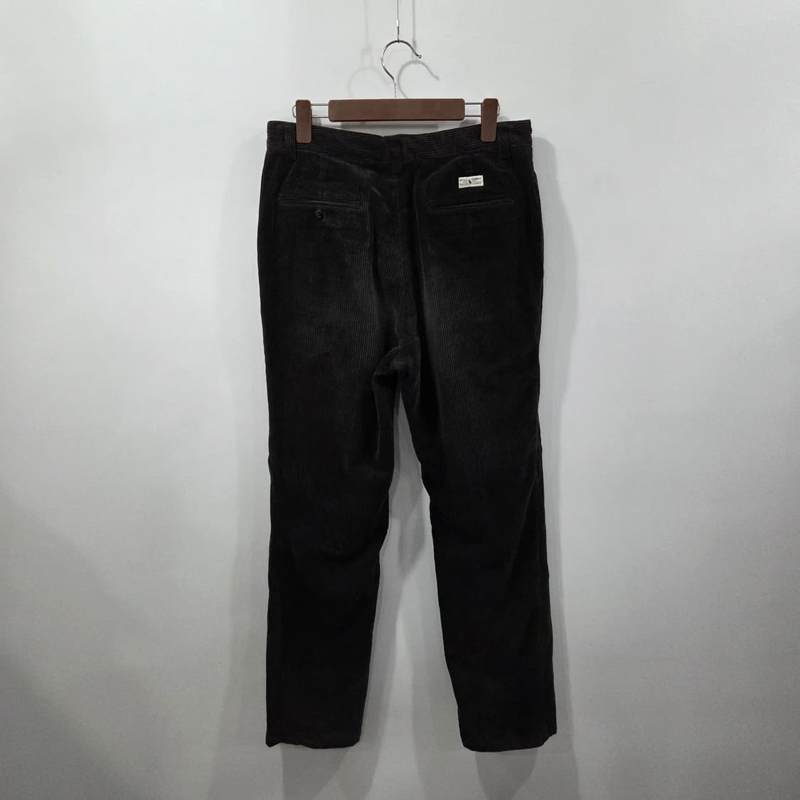 폴로랄프로렌 투턱 다크브라운 코듀로이 팬츠 78/94  상품이미지3