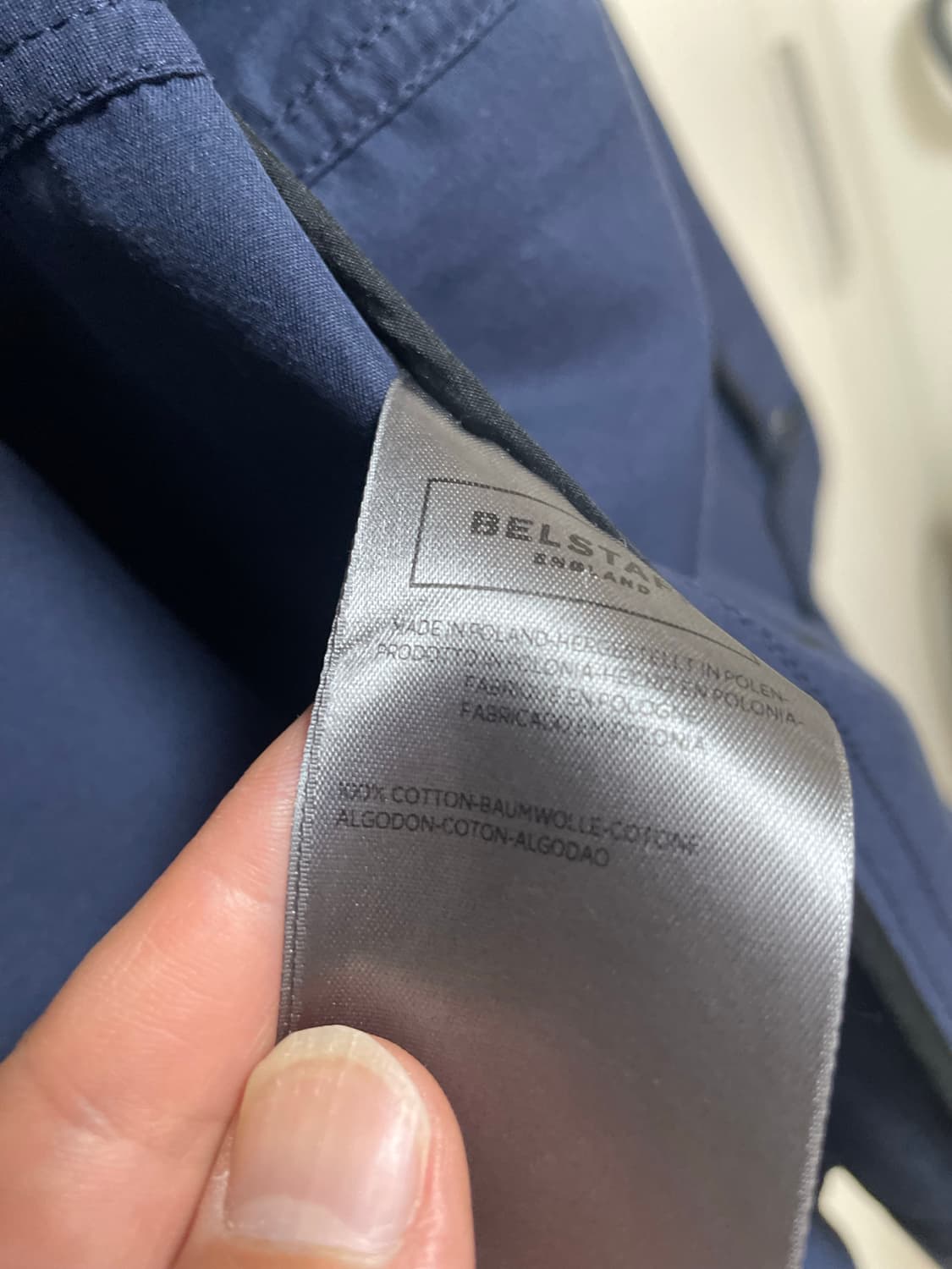 Belstaff 벨스타프 여성 네이비 후드 자켓 38 (55) 상품이미지7