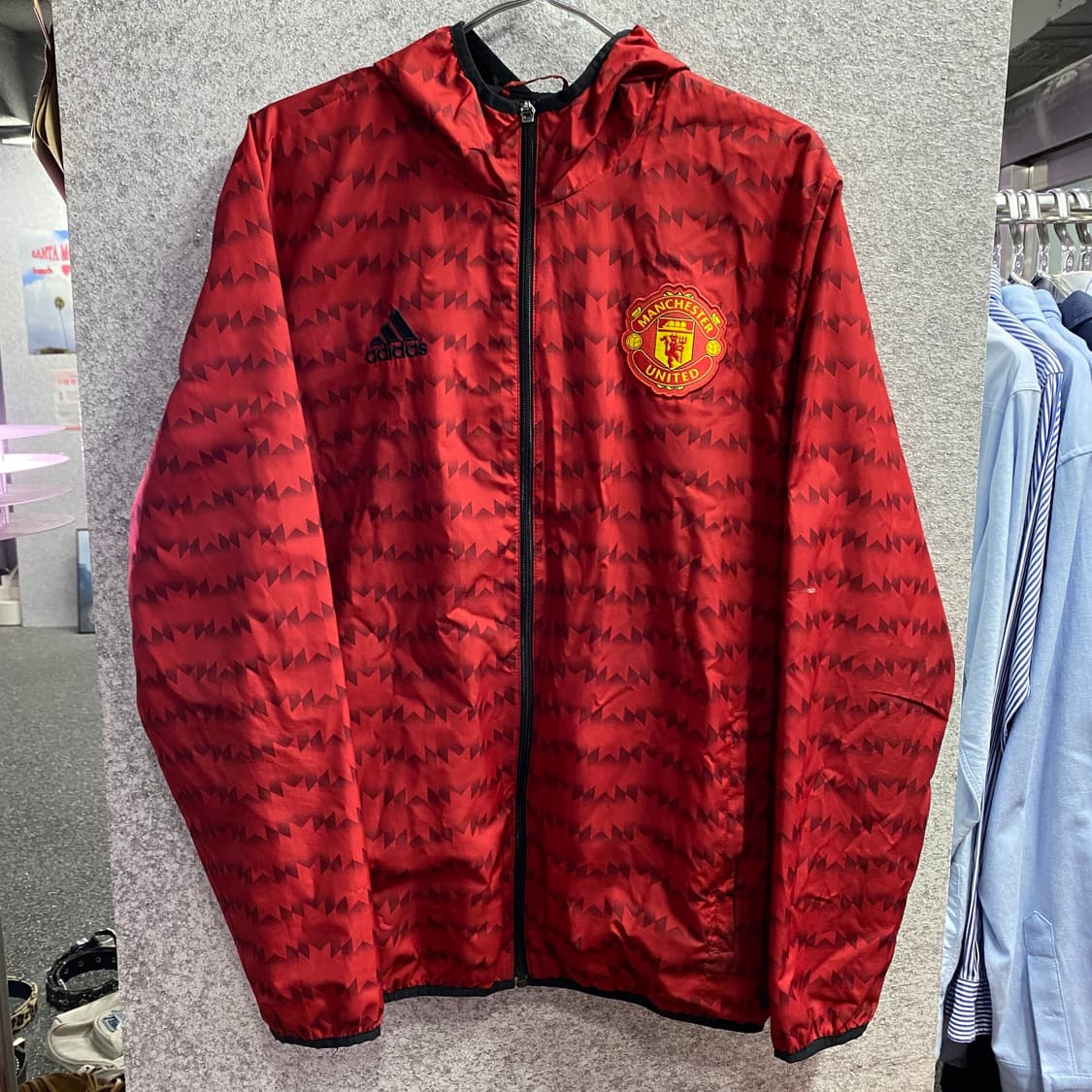 아디다스 이큅먼트 맨유 패턴 윈드브레이크 B3133 상품이미지2