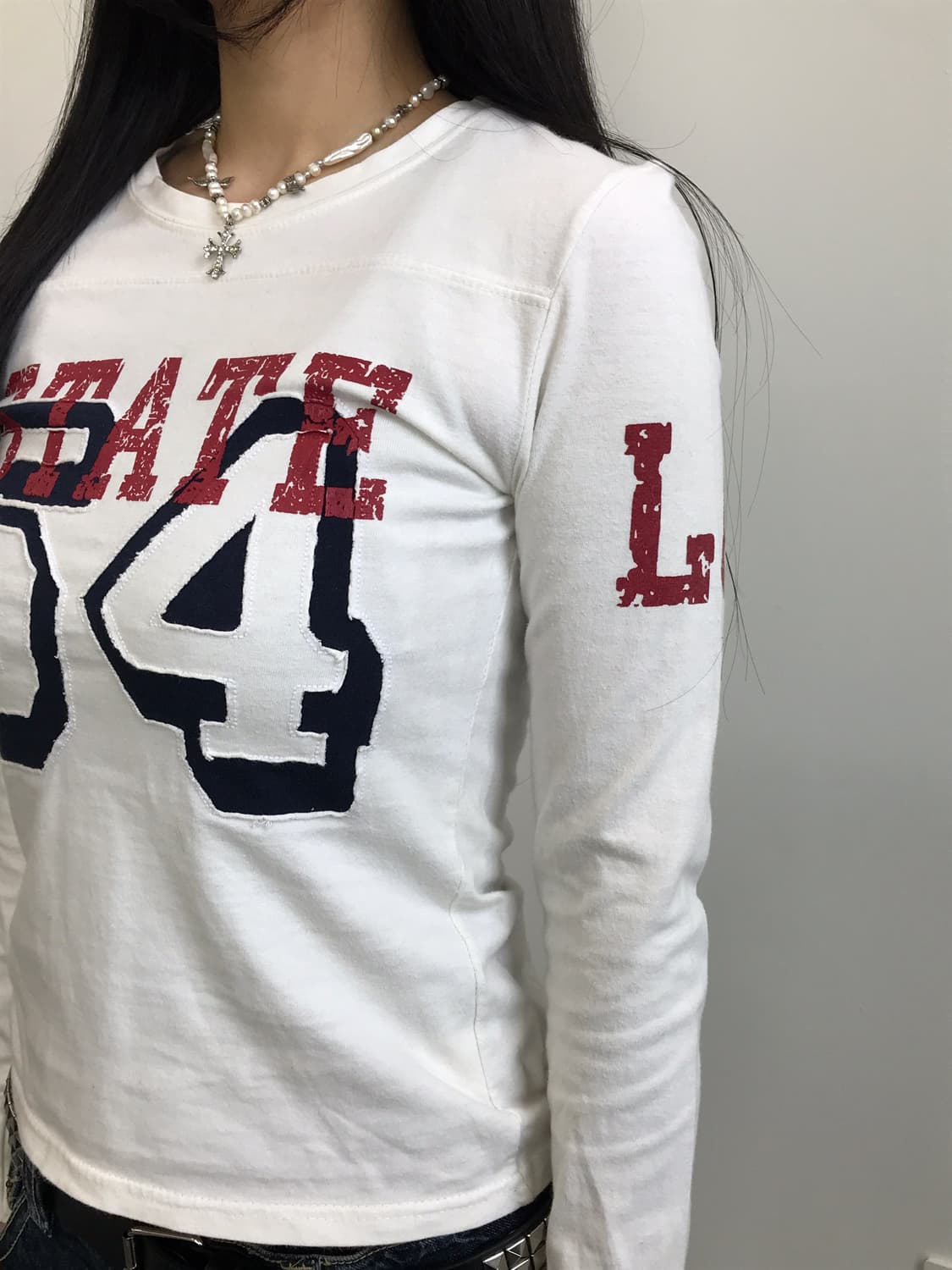 Jpn Kitsch Graphic Long Sleeve T-Shirts 상품이미지3