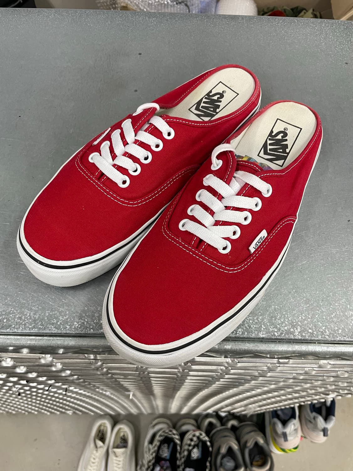 반스 어센틱 뮬 레드 30cm (gr-4335) 상품이미지2