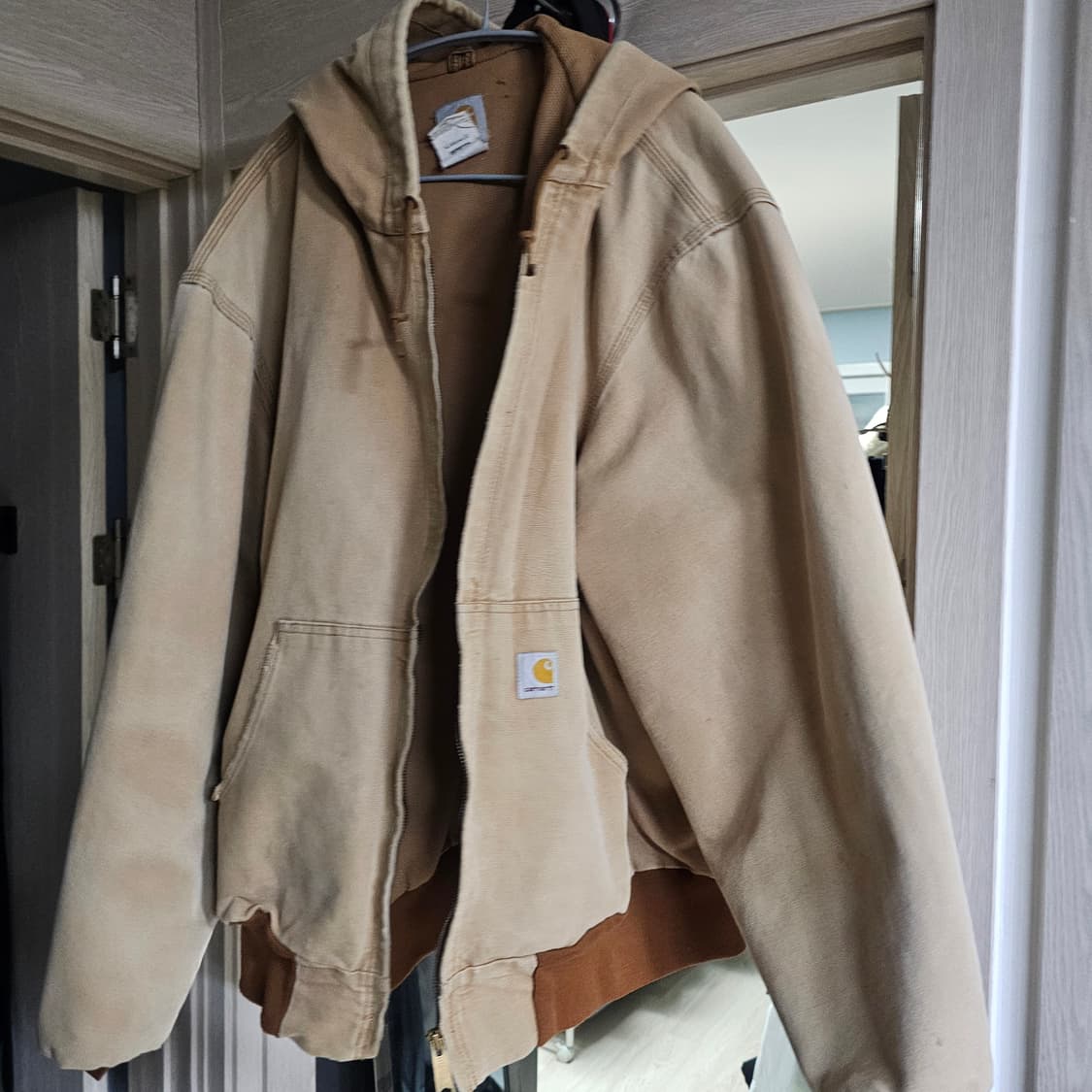 칼하트 액티브자켓 J131 2XL (착샷 o) 상품이미지1