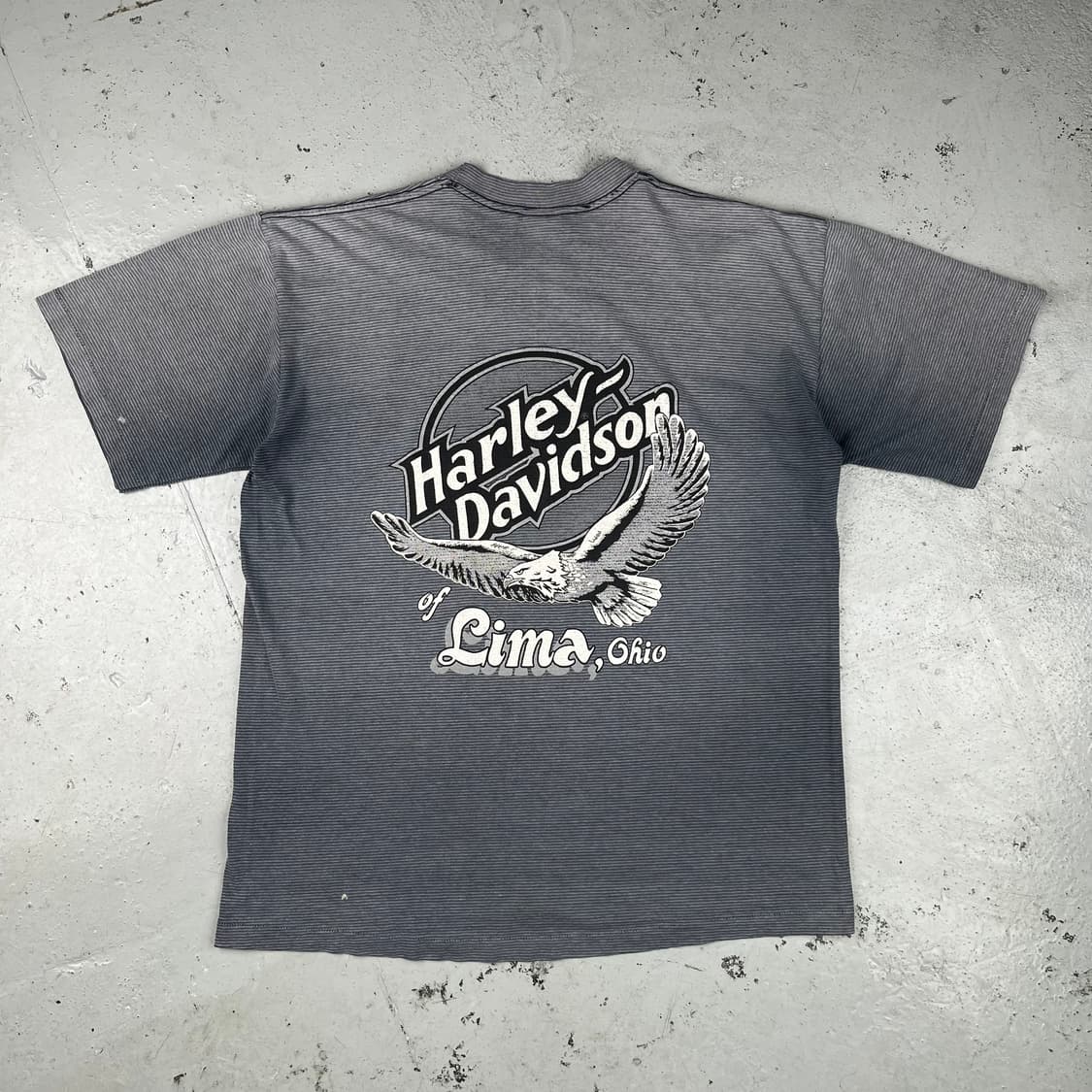할리데이비슨 Lima 스트라이프 반팔티 상품이미지2