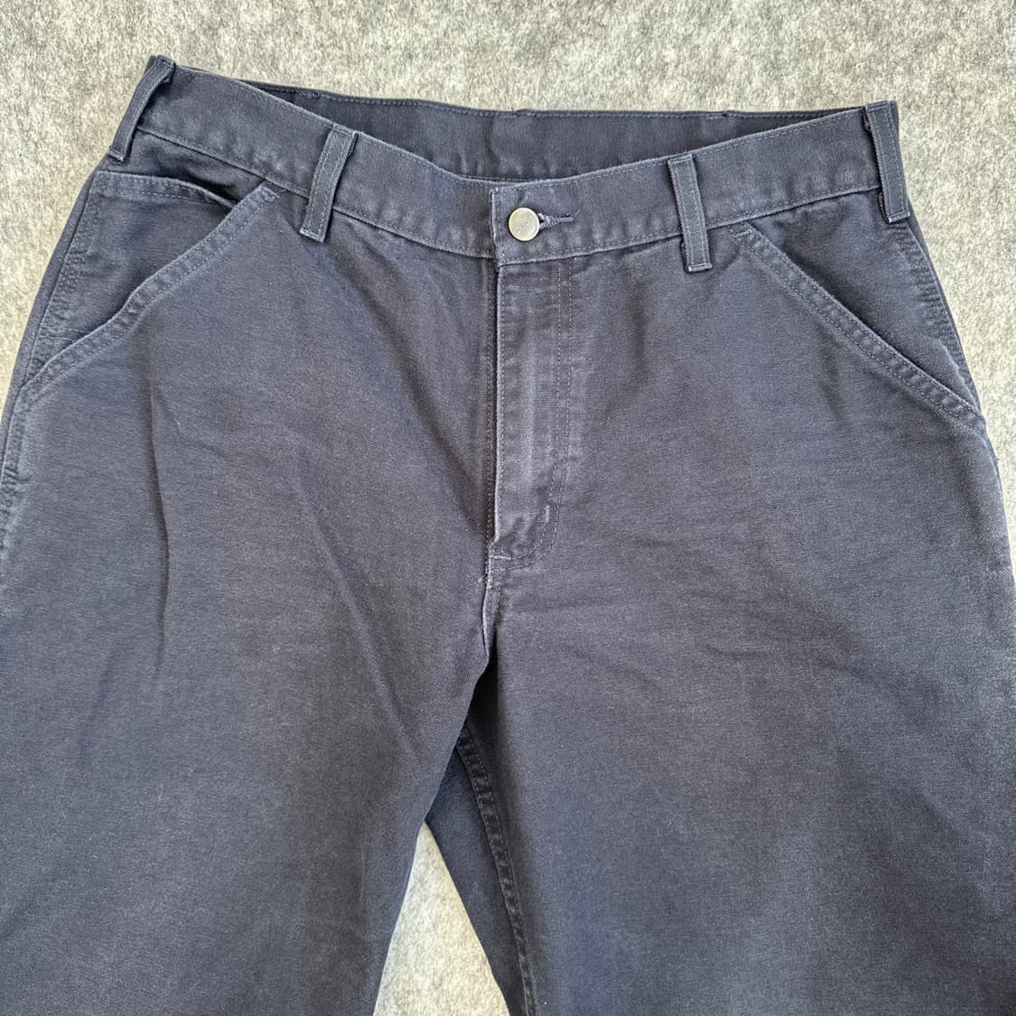 [34x30] 칼하트 B11 미드나잇 다크블루 싱글니 워크팬츠 상품이미지2