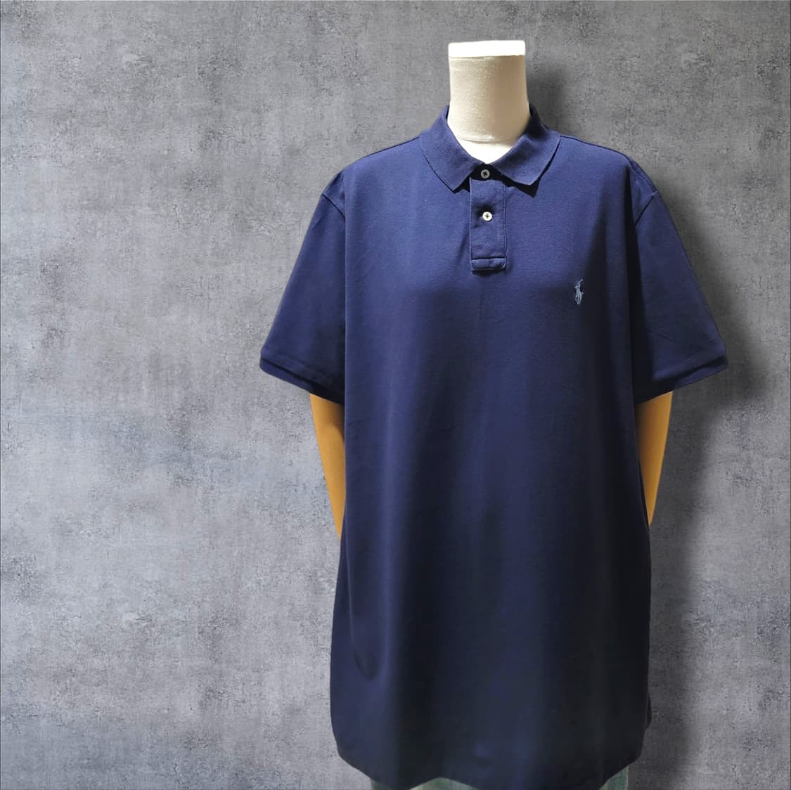 [XL] 폴로 네이비 스카이블루포니 반팔카라티 상품이미지1