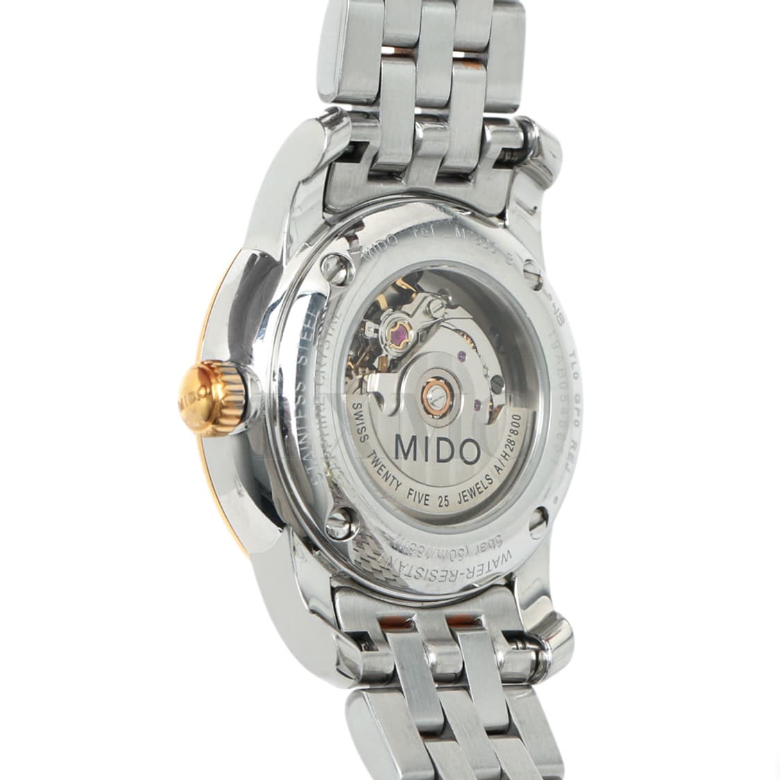 미도 바론첼리 콤비 워치 샴페인 다이아 시계 M7600 상품이미지6