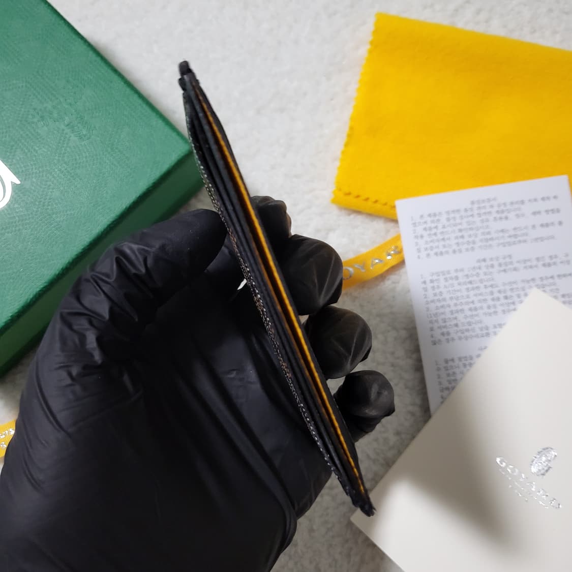 [새상품급/풀구성] 고야드 생쉴피스 카드홀더 카드지갑  상품이미지4