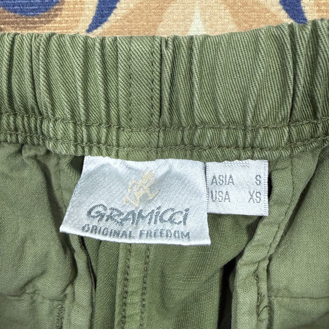 (S) 그라미치 Gramicci 코튼 밴딩팬츠(올리브) 상품이미지2