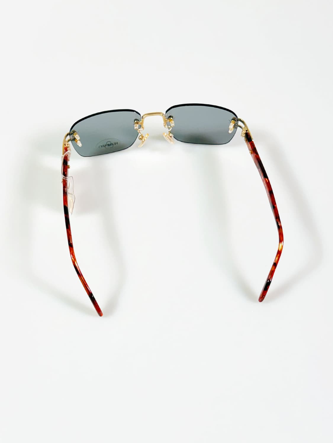 REABEARO 무테 스퀘어 메탈 프레임 빈티지 선글라스 상품이미지6