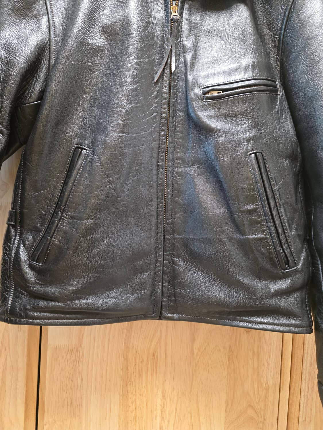 <로스트월드> 말가죽 자켓 38 (M) 하이웨이맨 / 하프벨트 상품이미지3