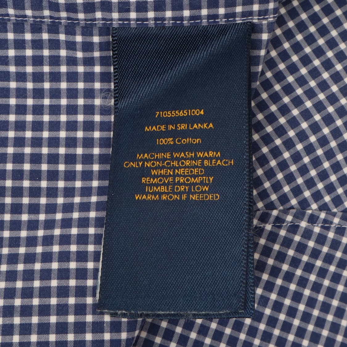 폴로 랄프로렌 블루 체크 셔츠 상품이미지10