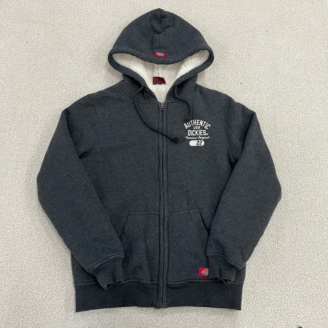 S 디키즈 양털 후드 집업 0220M 상품이미지1