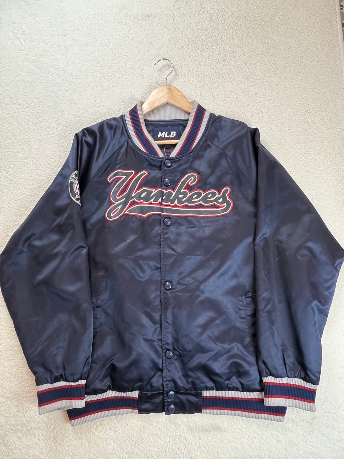 mlb 뉴욕 양키스 바시티 자켓 상품이미지1