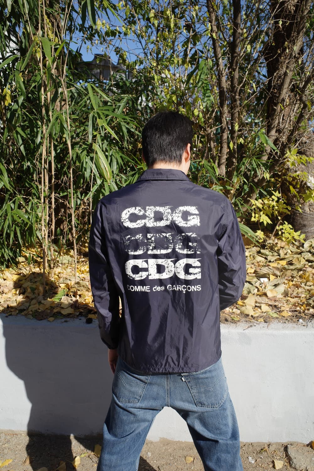 CDG Nylon Coach Jacket 상품이미지1