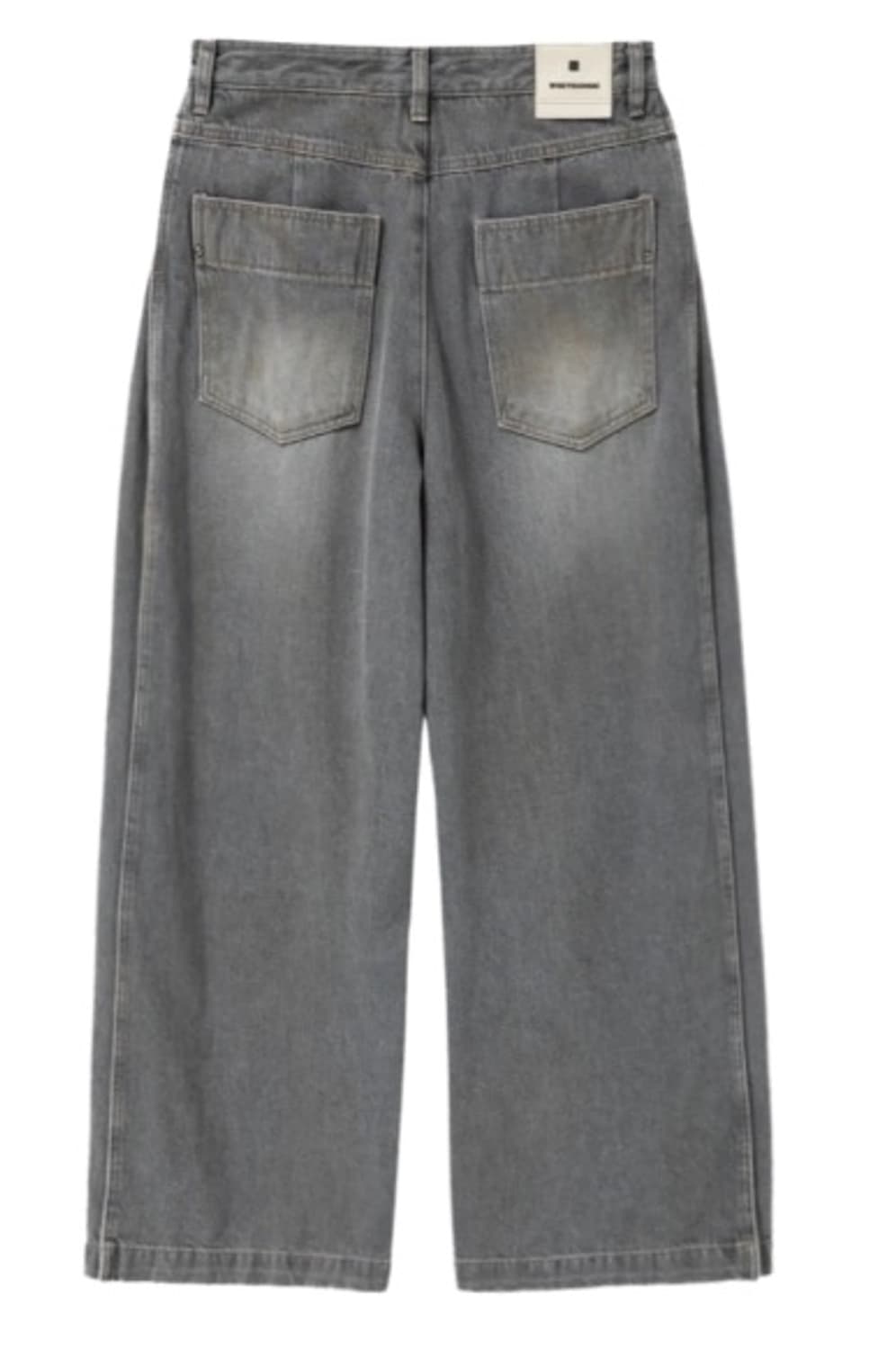 우영미 그레이 와이드 투턱데님 50사이즈 상품이미지2