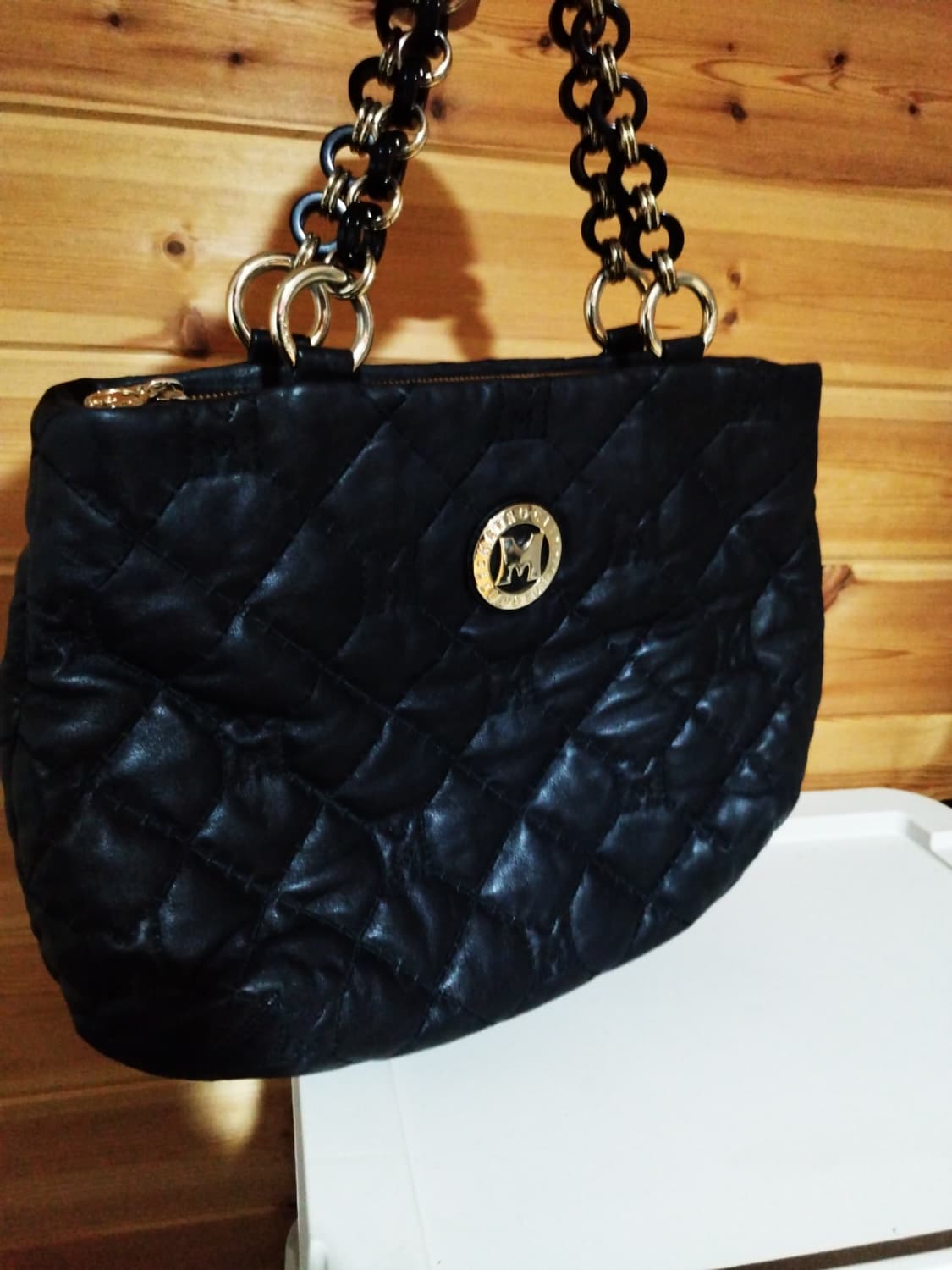 메트로시티 퀼팅 체인백 토트백 상품이미지2