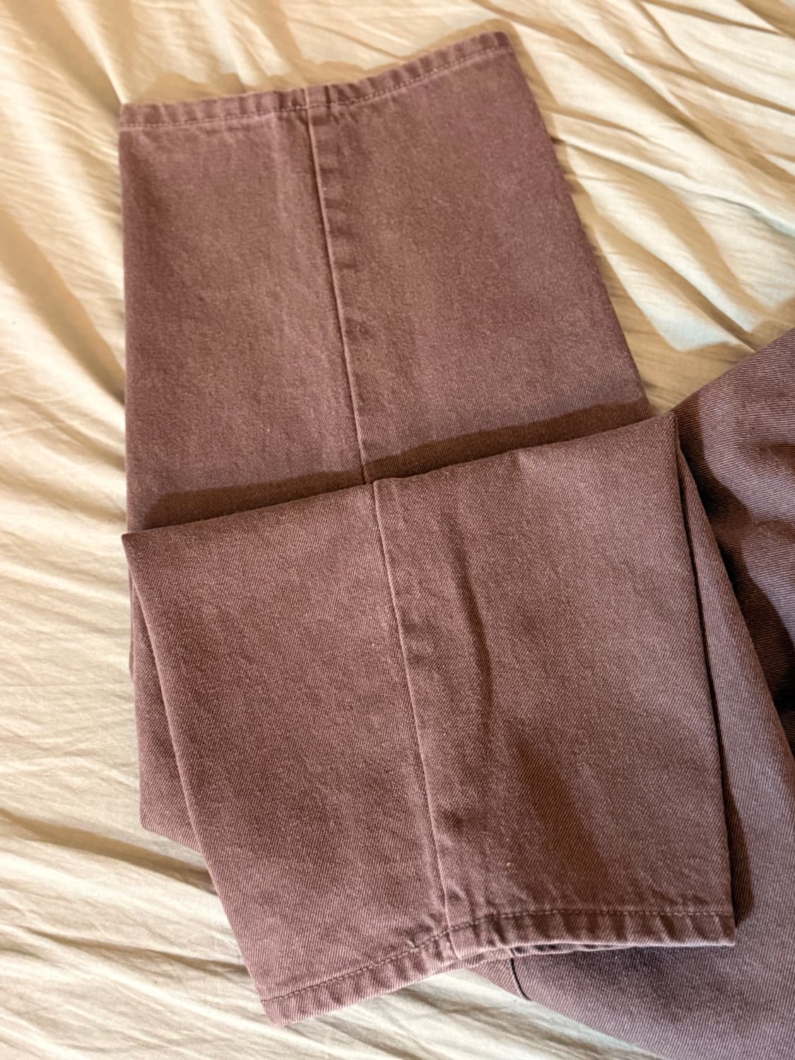 스웨이드 CONTOUR POCKET DENIM 브라운 L사이즈 상품이미지4