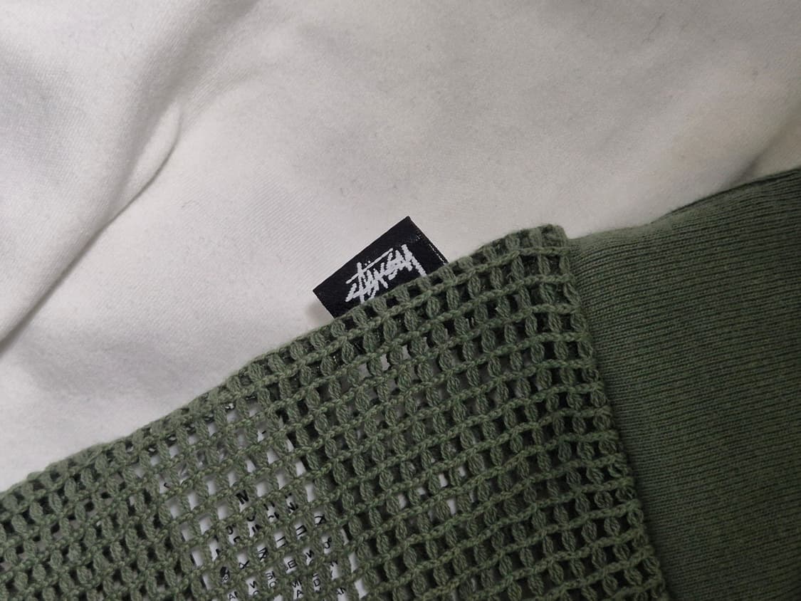 [택달린 새상품] 스투시 코튼 메쉬 롱 슬리브 크루넥 상품이미지5