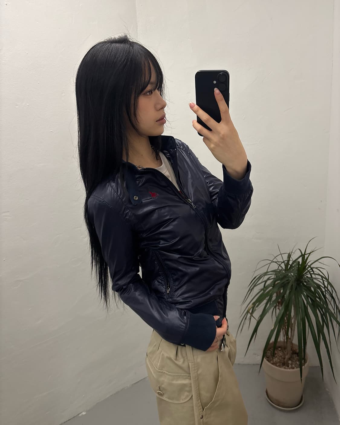 HYSTERIC GLAMOUR Nylon Riders Jacket 상품이미지4