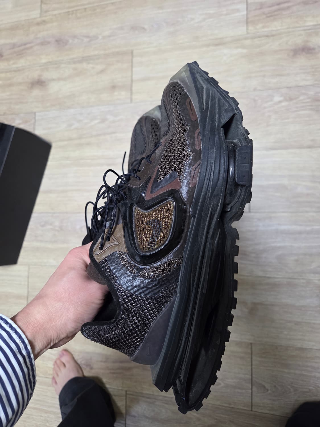 나이키 MMW 줌 004 바로크브라운 250 상품이미지5