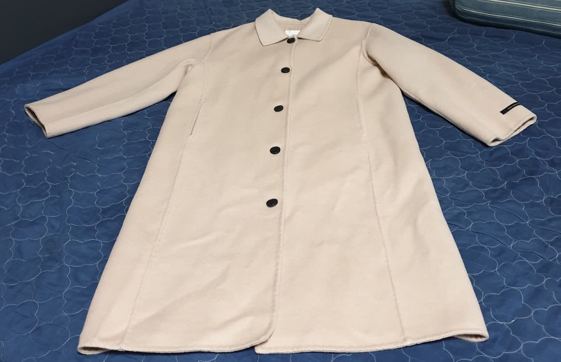 RE SHOP 핸드메이드 울 롱코트 베이지 (F) 상품이미지1