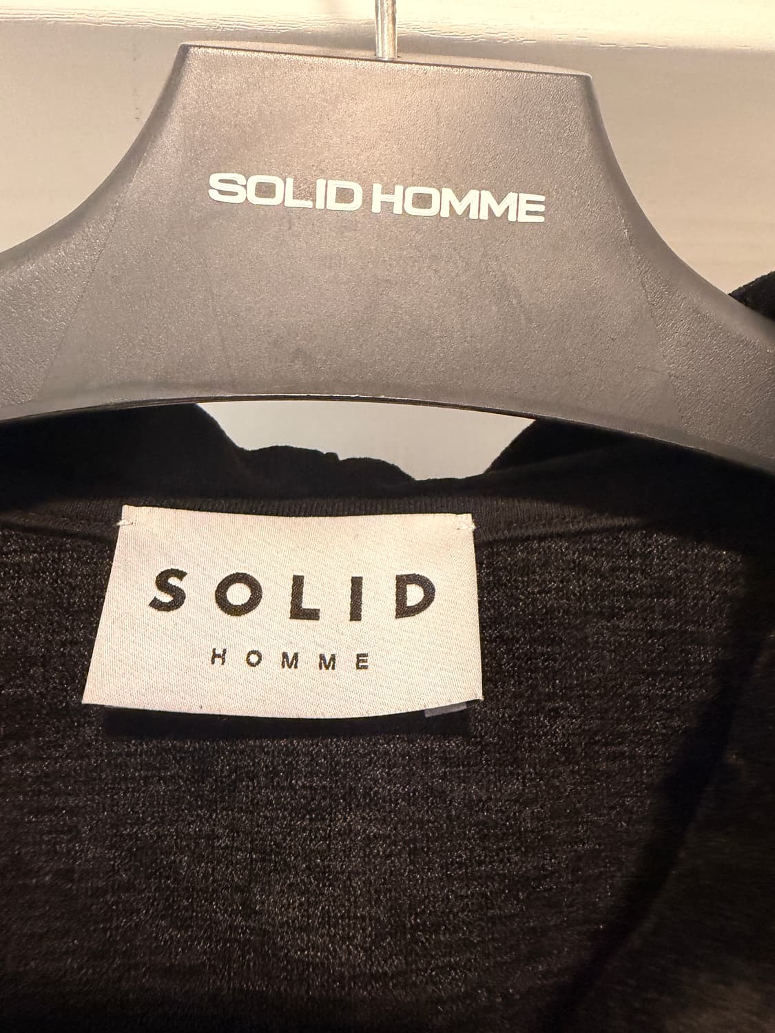 솔리드옴므 벨루어 하프집업 50 상품이미지3