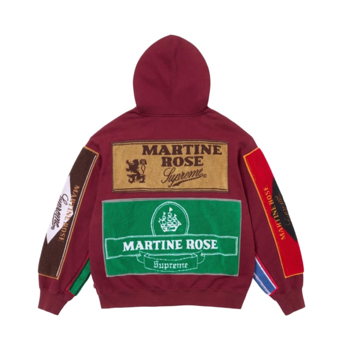 슈프림 x 마틴로즈 후드 집업 아카이브 상품이미지1