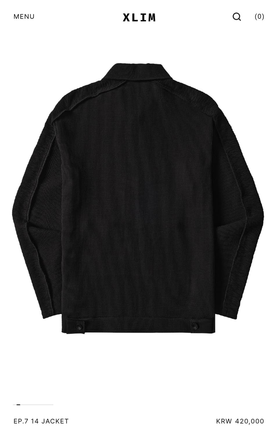 엑슬림 ep.7 14 jacket  상품이미지2