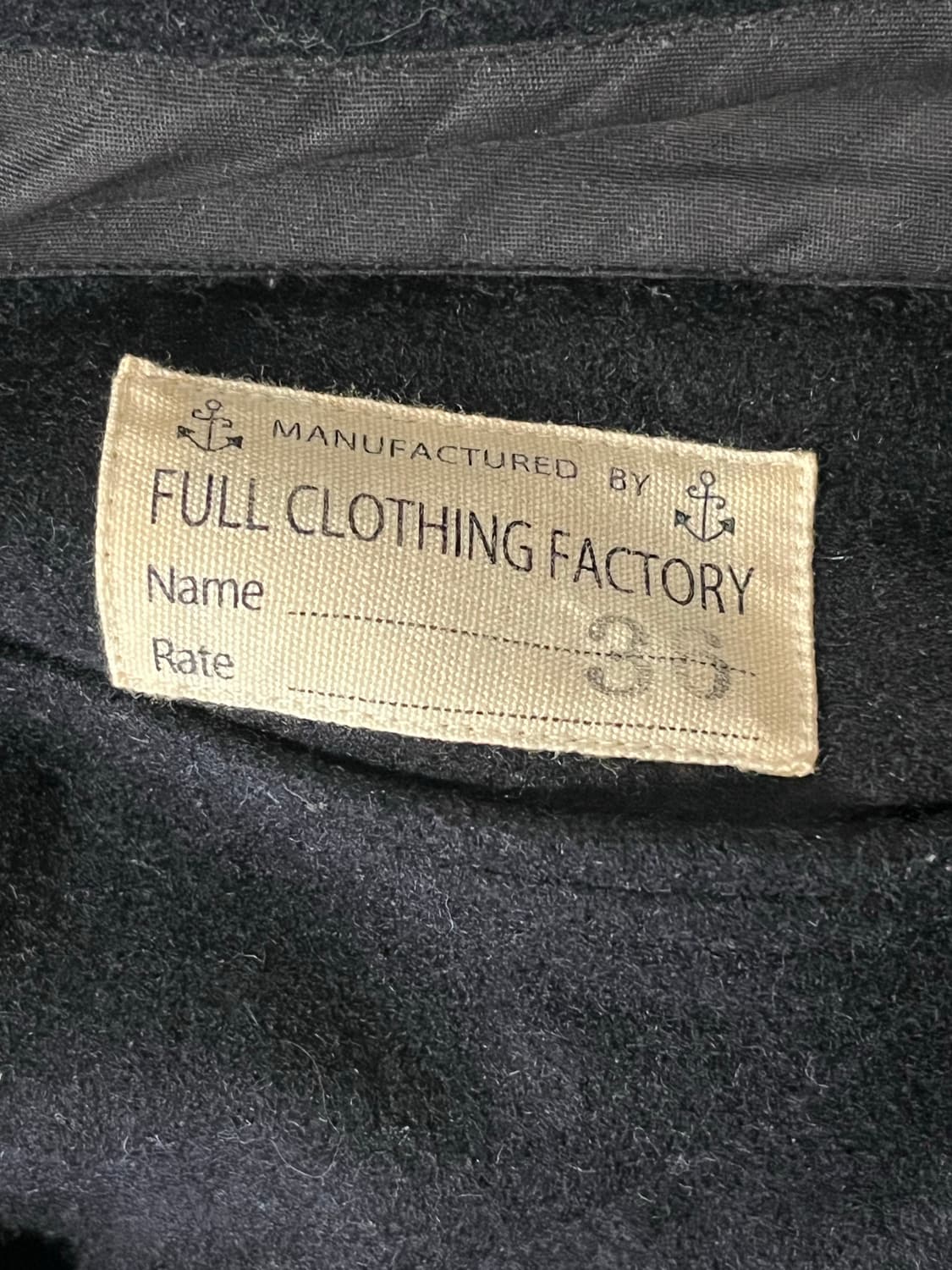 [36] 풀카운트 CPO NAVY 울 셔츠 상품이미지5