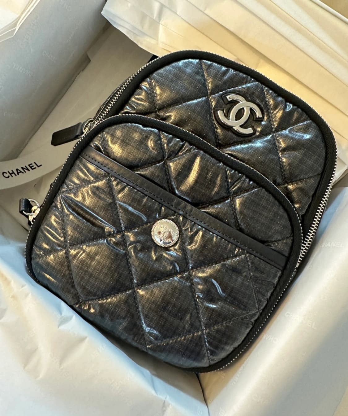 샤넬23/24코코네쥬 나일론백팩 상품이미지1