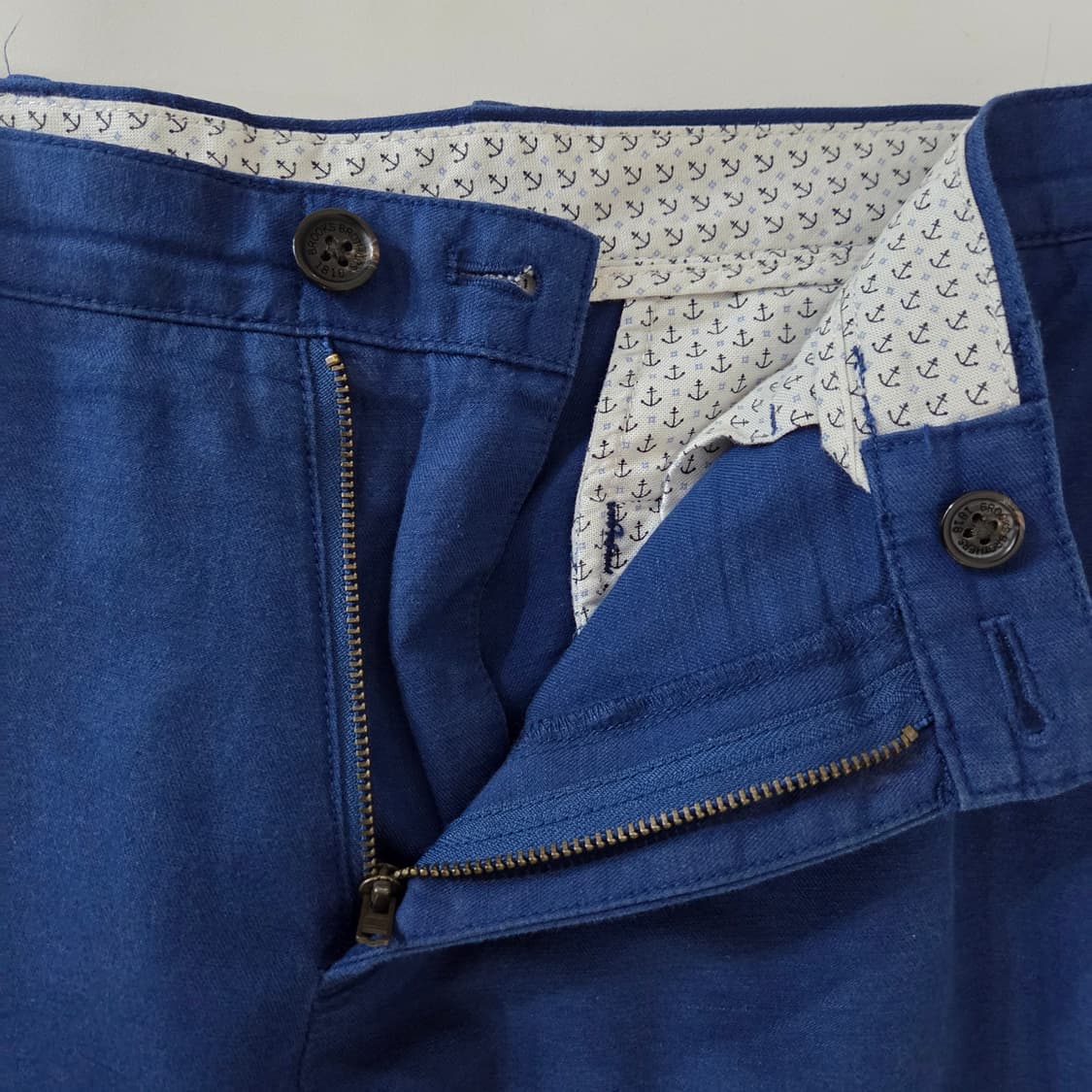 브룩스브라더스 린넨 블랜드 팬츠 33/34 상품이미지3