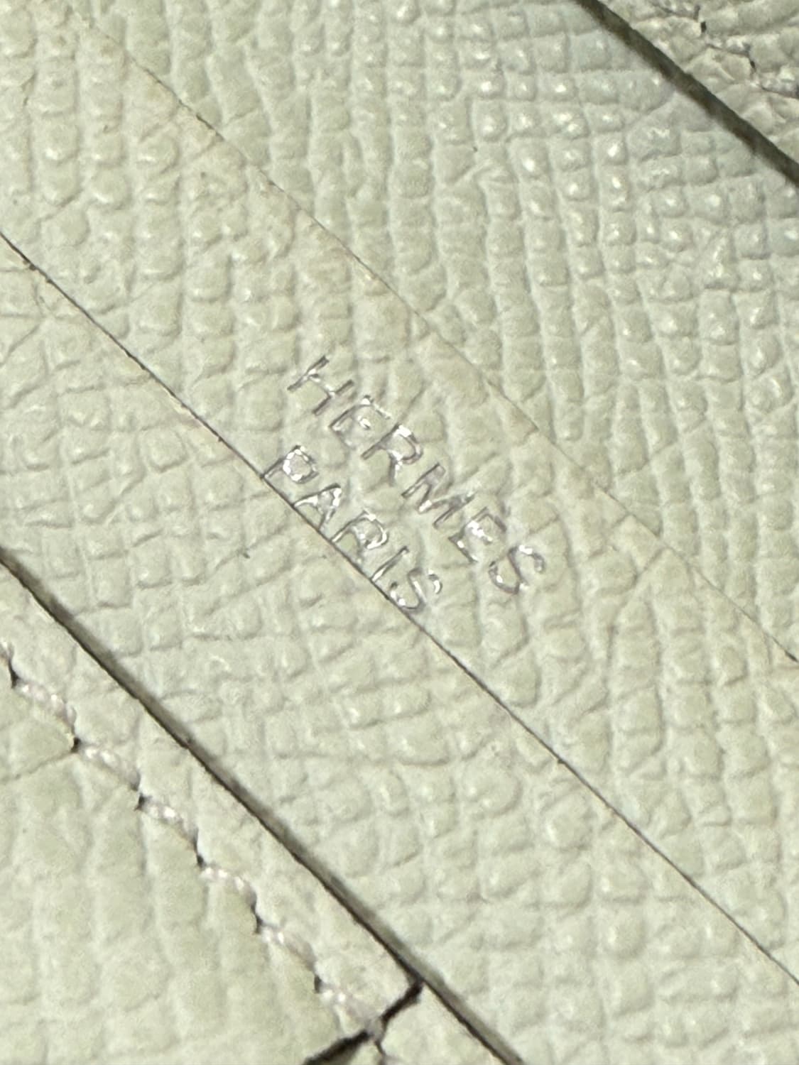 (정품) 에르메스 베안 장지갑 민트색상 상품이미지4