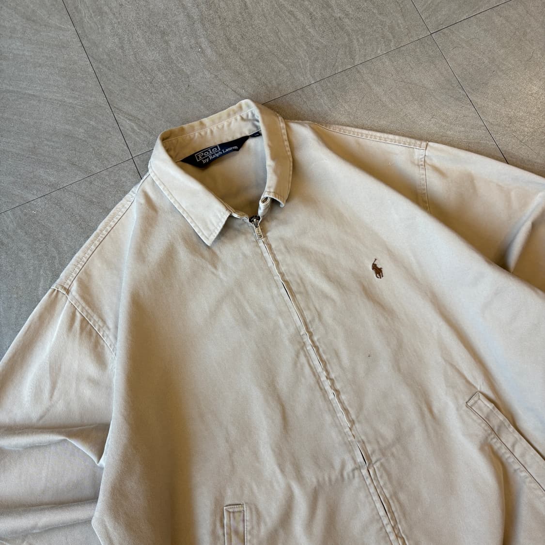 폴로 정품 베이지 스윙톱 자켓 상품이미지2