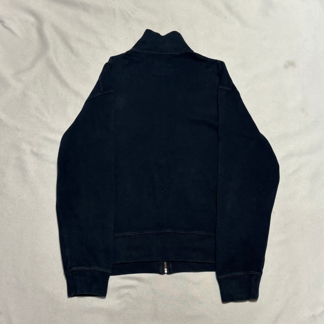 M 폴로랄프로렌 레드 포니 코튼 블랙 니트 집업 상품이미지3