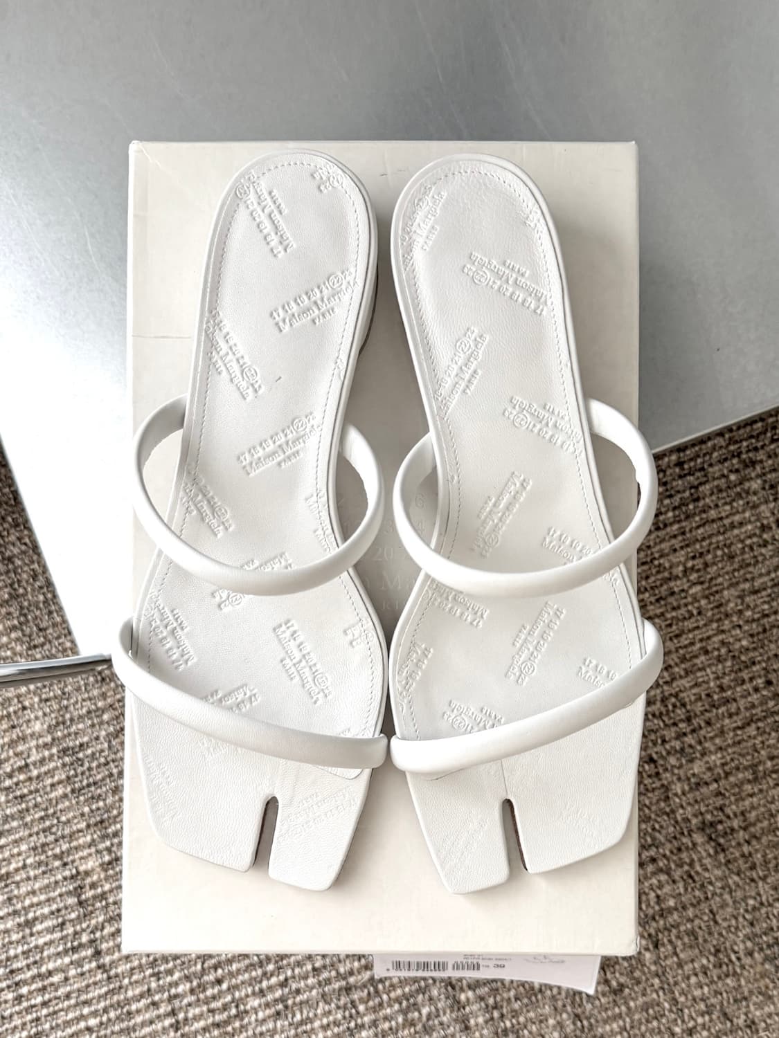 margiela s/s 20 white tabi sandals 상품이미지1