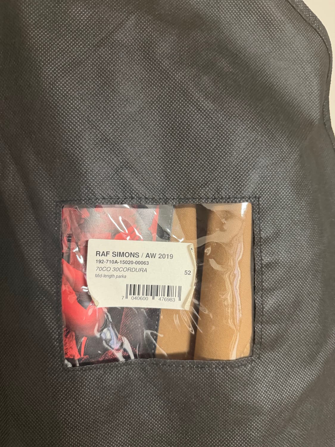 라프시몬스 프린티드 파카 상품이미지10